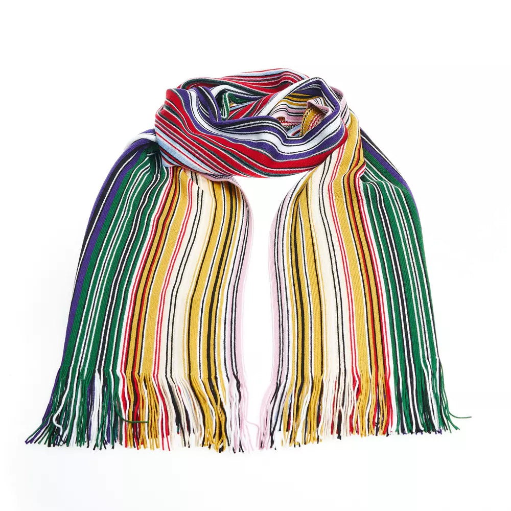 Multicolor Wool Women Scarf