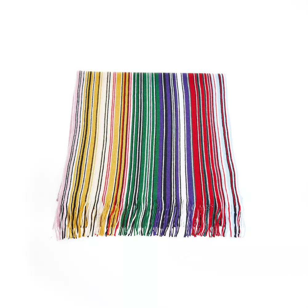 Multicolor Wool Women Scarf