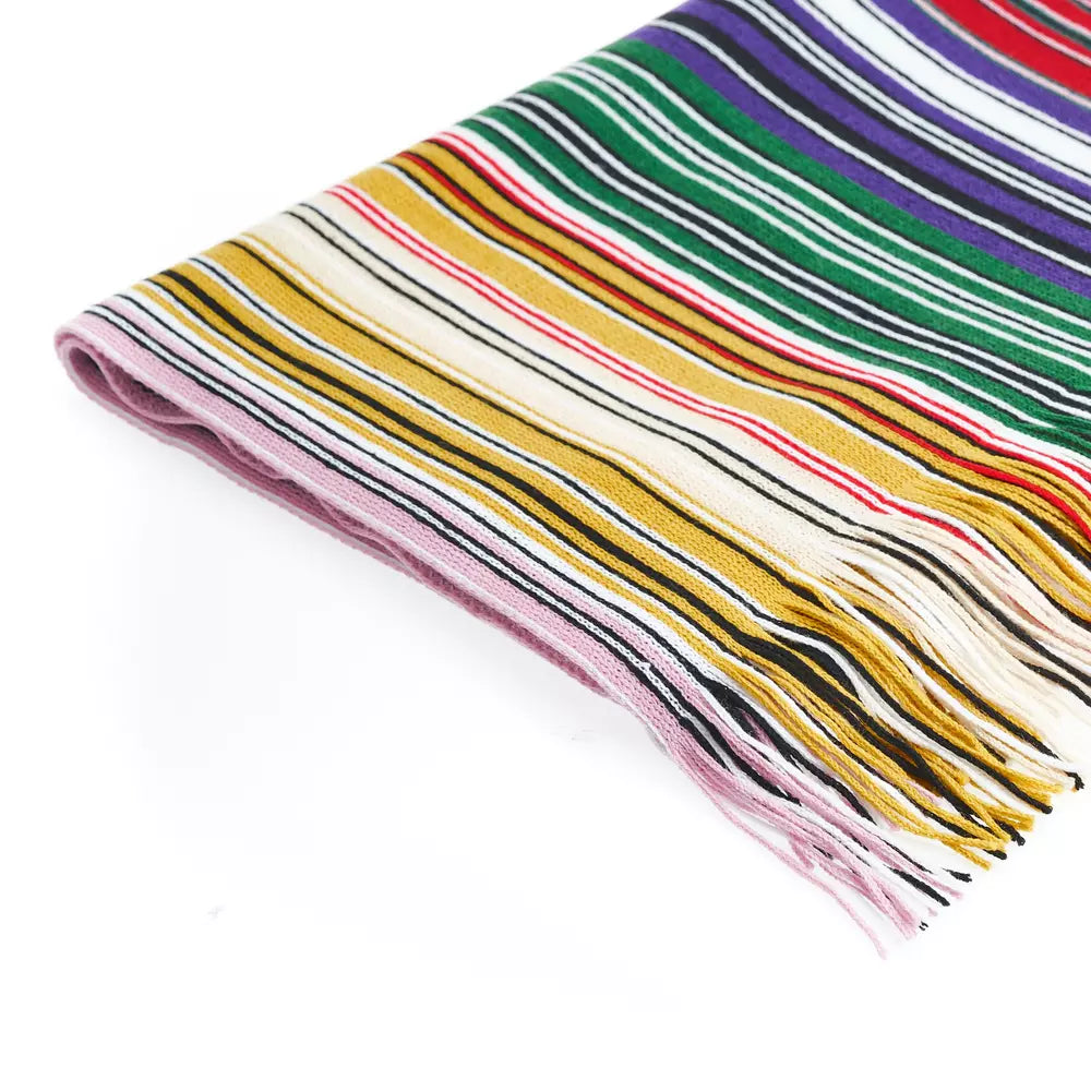 Multicolor Wool Women Scarf