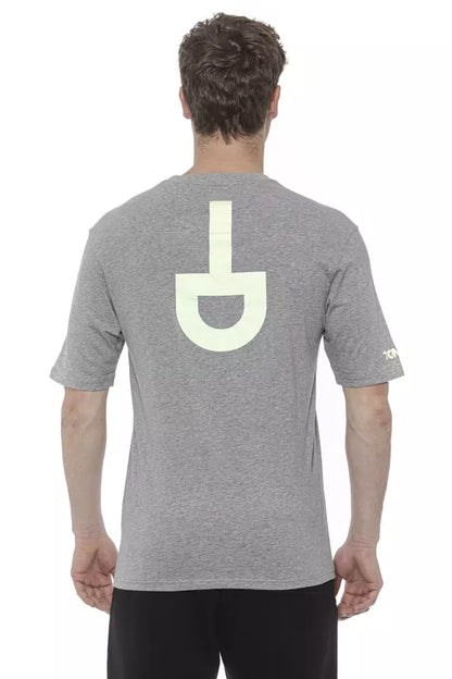 Gray Cotton Men TShirt