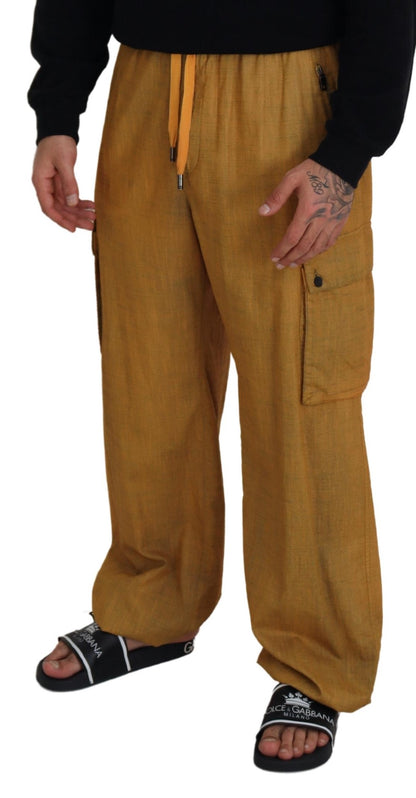 Elegant Italian Linen Trousers