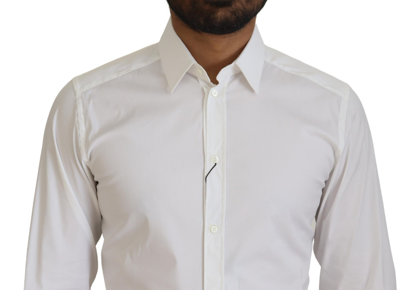 Dazzling White Slim Fit Dress Shirt