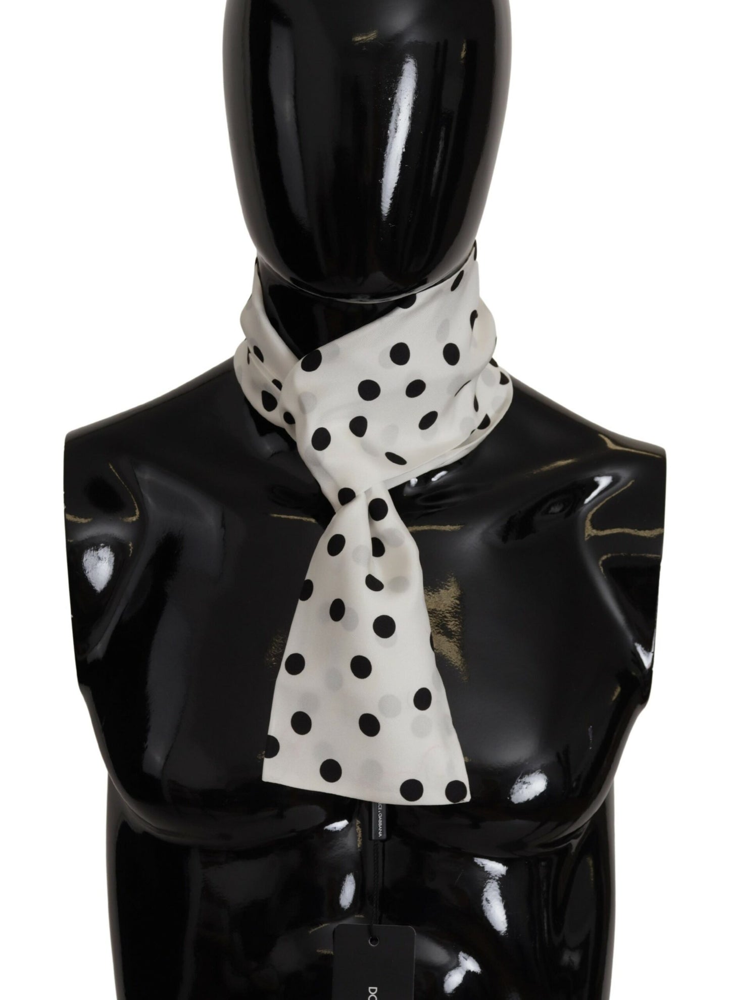 Dapper Silk Polka Dot Men's Scarf Wrap