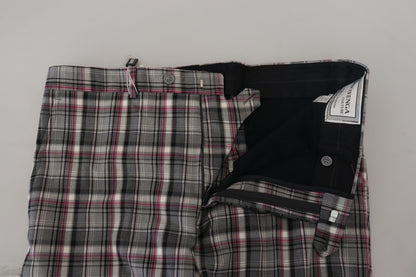 Checkered Couture Chino Pants for Men