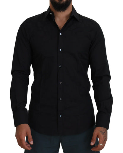 Elegant Slim Fit Martini Dress Shirt