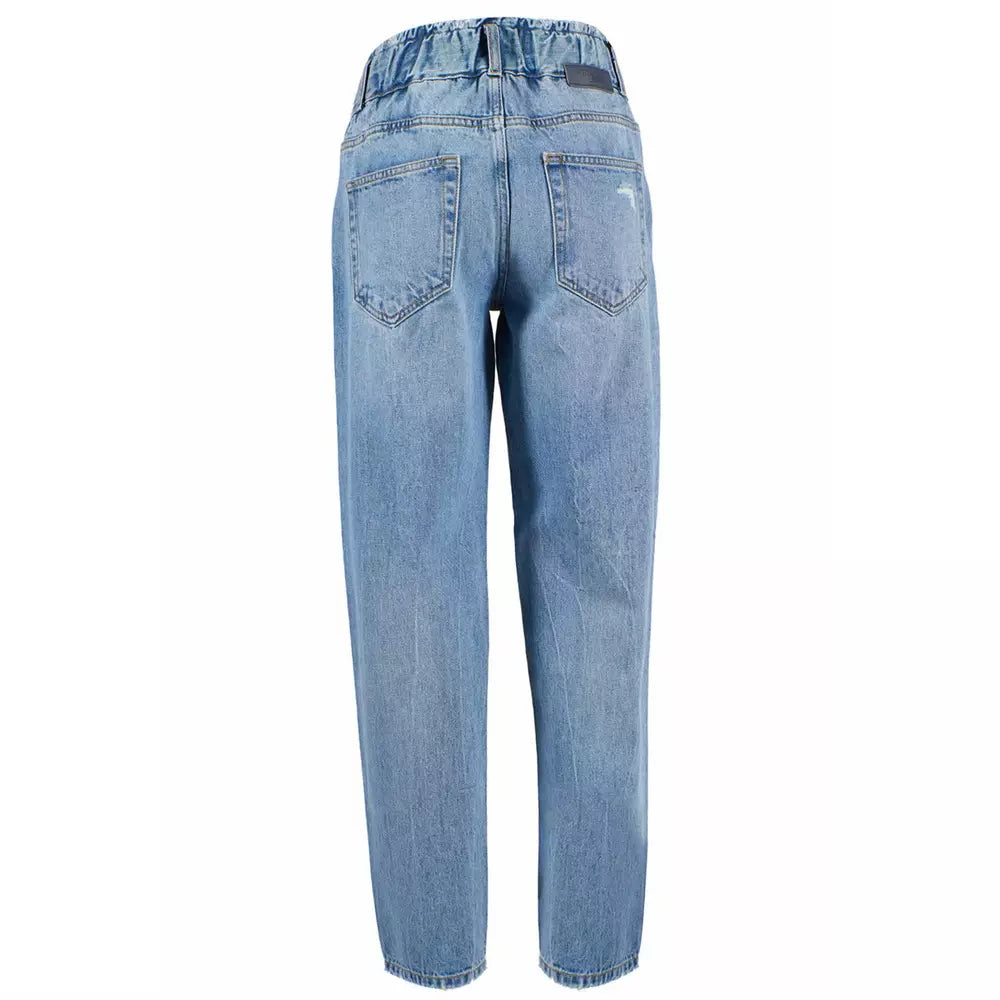 Blue Cotton Women's Jean