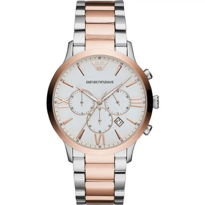 Elegant Two-Tone Timepiece for Men