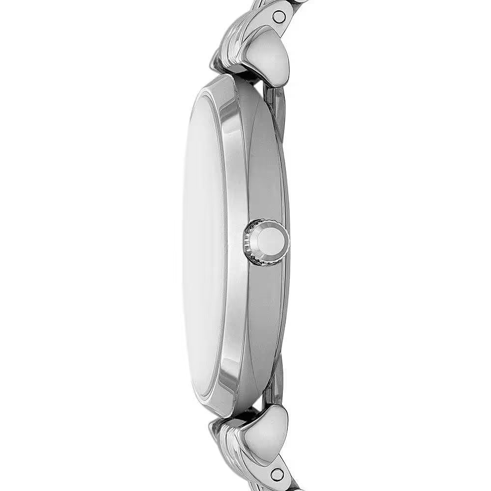 Elegant Silver-Toned Women's Watch