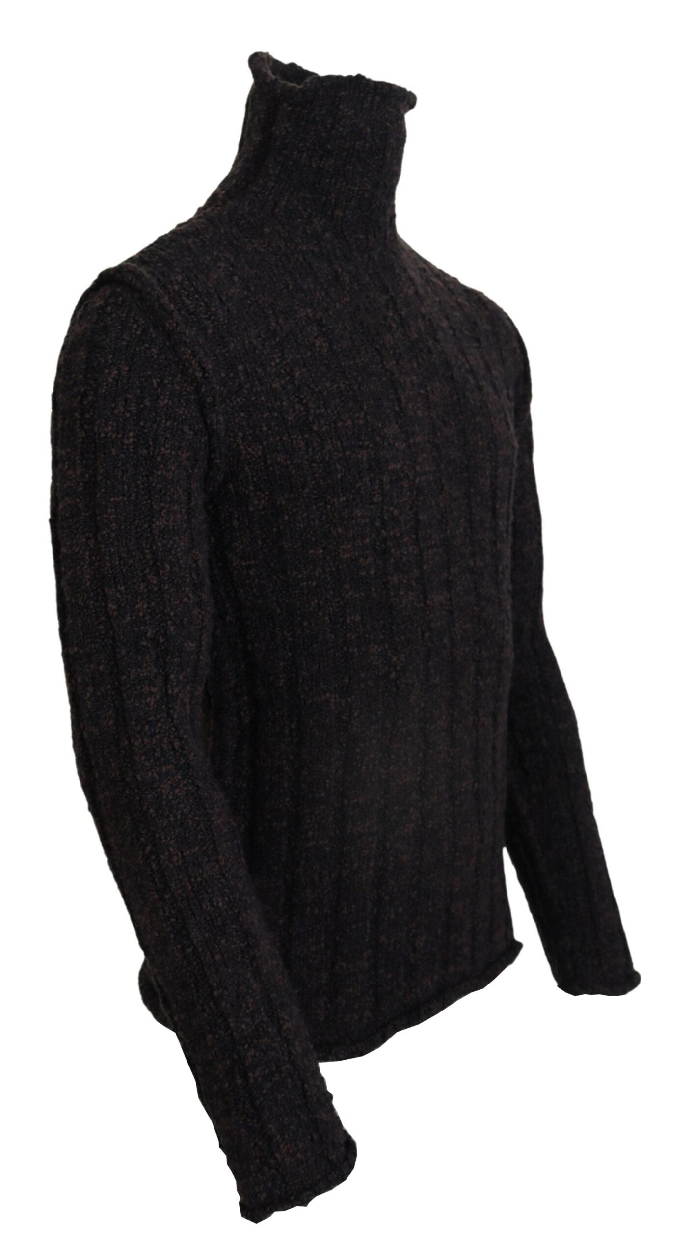 Elegant Turtleneck Wool-Blend Sweater