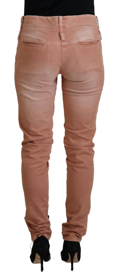 Chic Slim Fit Cotton Stretch Pants