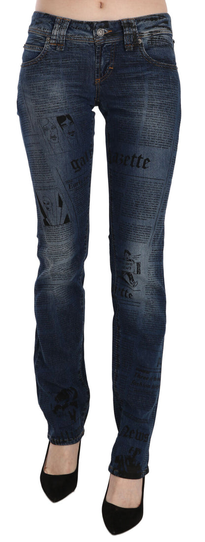 Chic Blue Gazette Skinny Denim