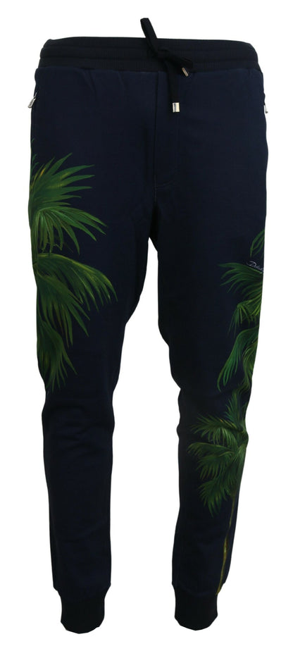 Elegant Cotton Jogging Pants with Print Design