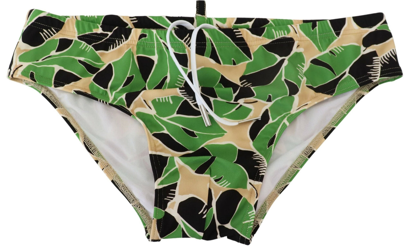 Multicolor Logo Print Swim Briefs