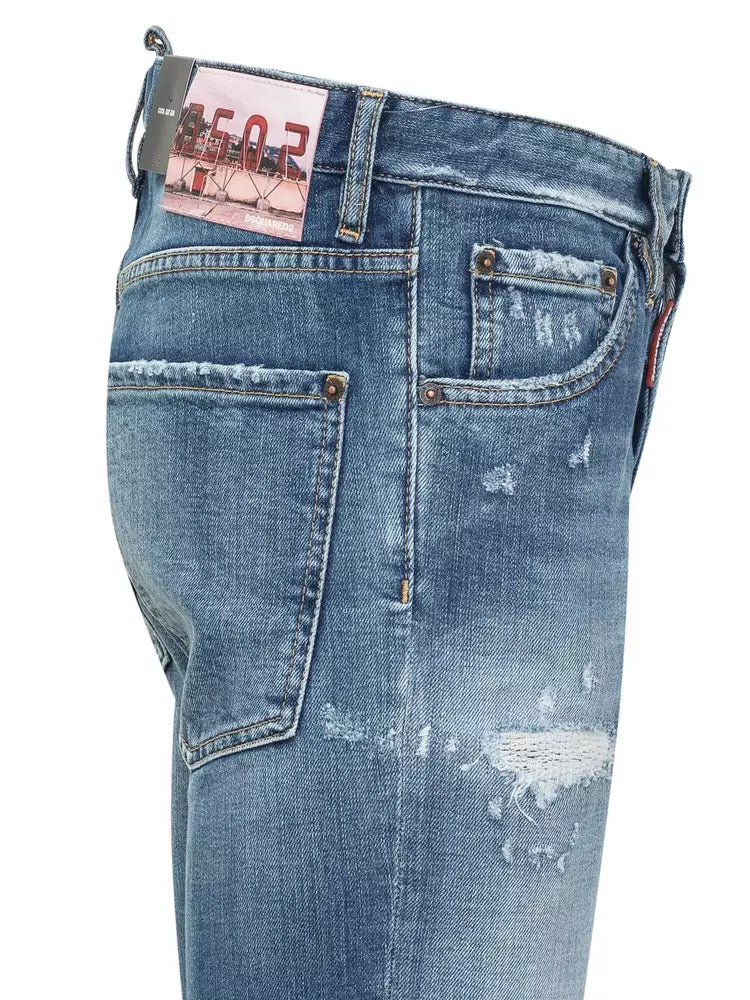 Chic Distressed Denim for Sophisticated Style