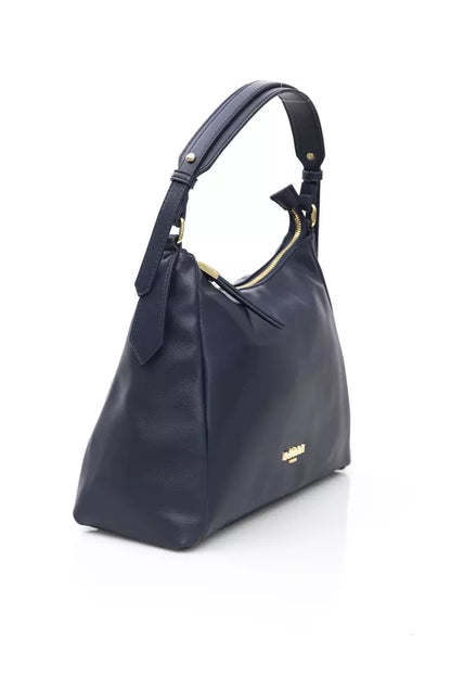 Blue Polyethylene Women Handbag