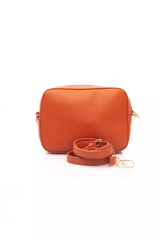 Red Polyethylene Women Shoulder Bag