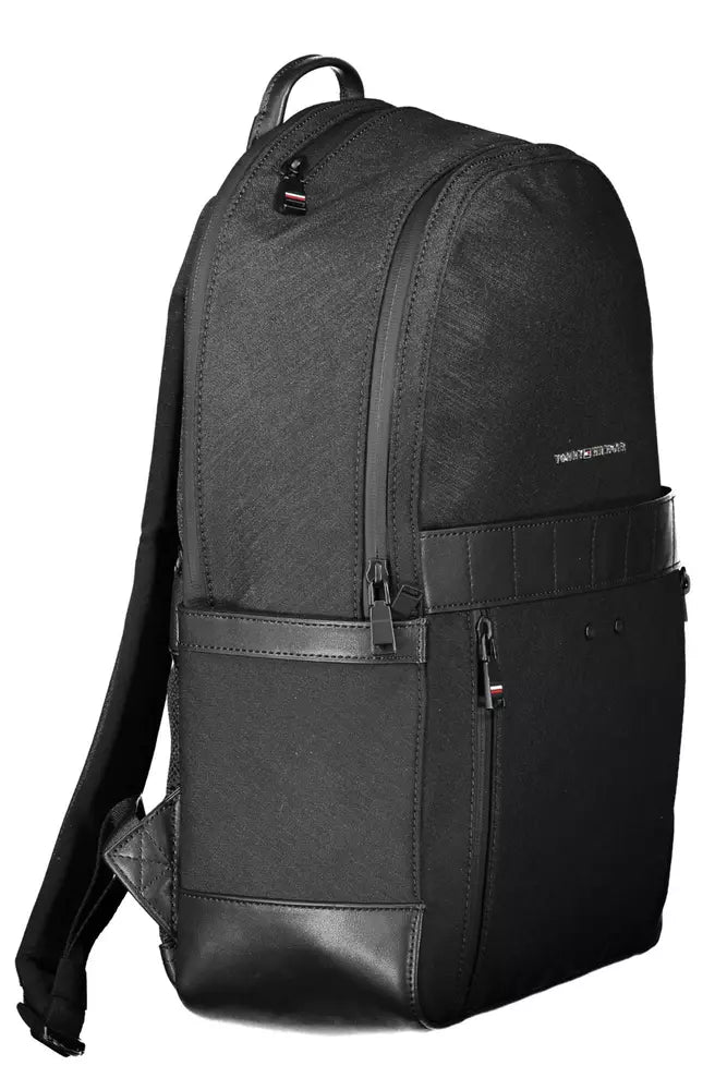 Sophisticated Urban Backpack with Contrasting Accents