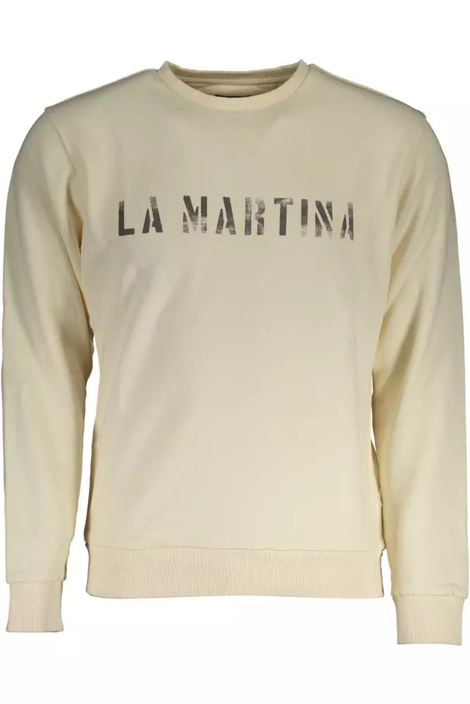 White Cotton Men Sweater