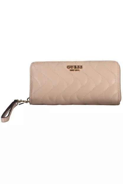 Elegant Pink Wallet with Ample Compartments