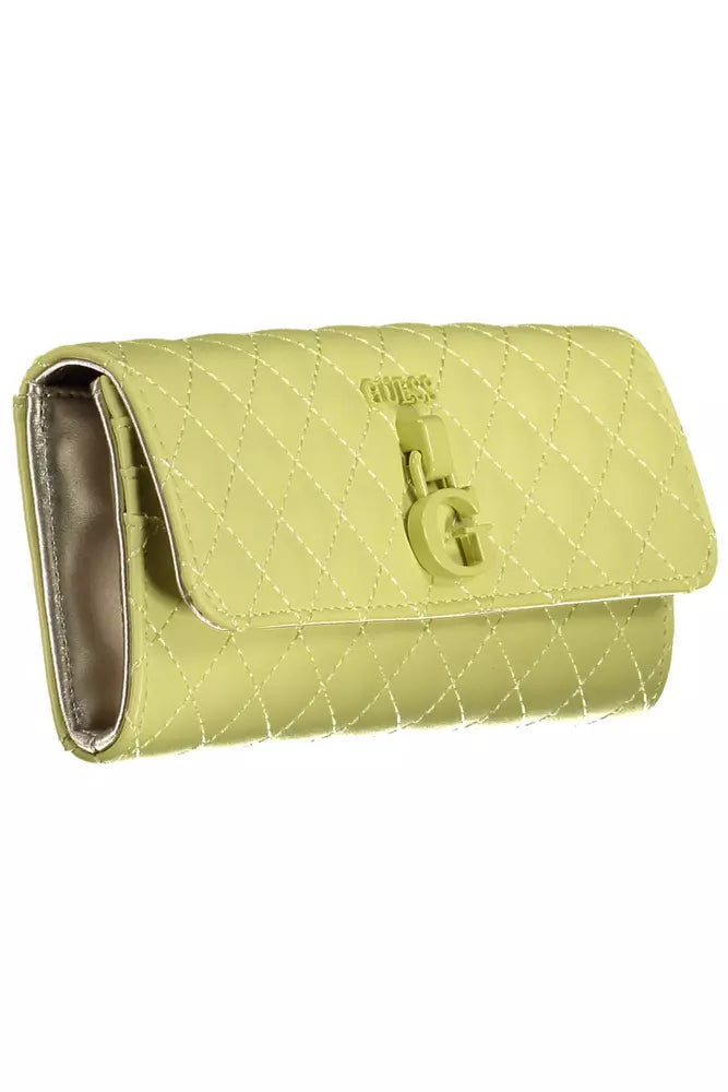 Yellow Polyethylene Women Wallet