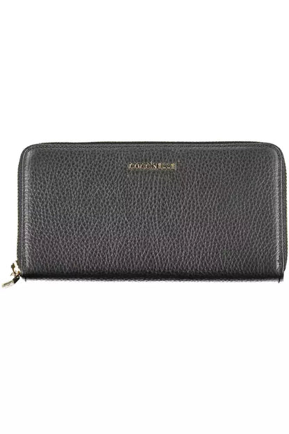 Black Leather Women Wallet