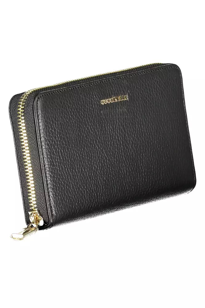 Black Leather Women Wallet