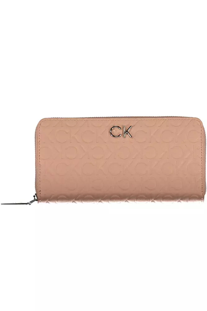 Chic Pink RFID Wallet with Multiple Compartments