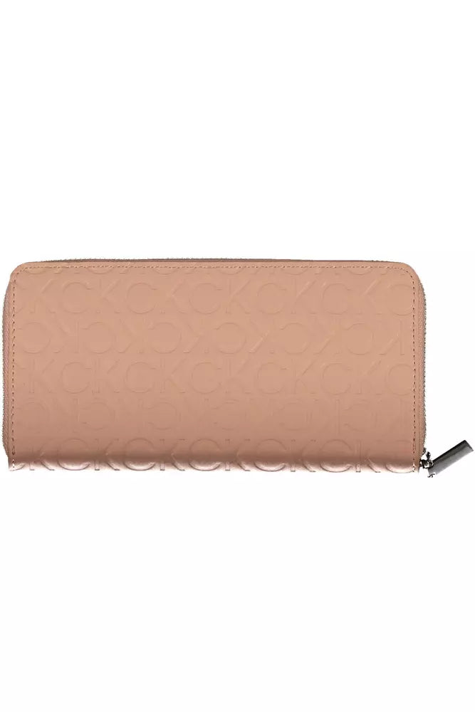 Chic Pink RFID Wallet with Multiple Compartments