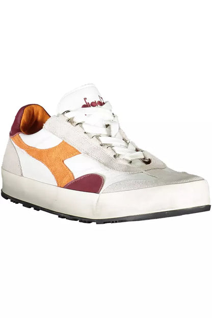 White Leather Men Sneaker