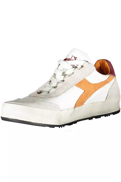 White Leather Men Sneaker