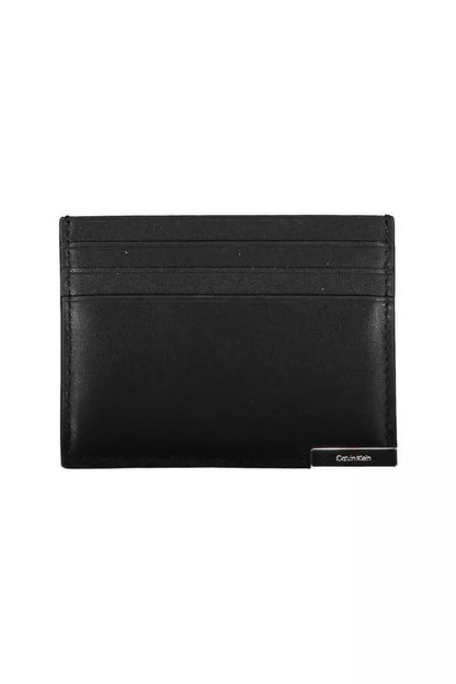 Sleek Black Polyethylene Cardholder