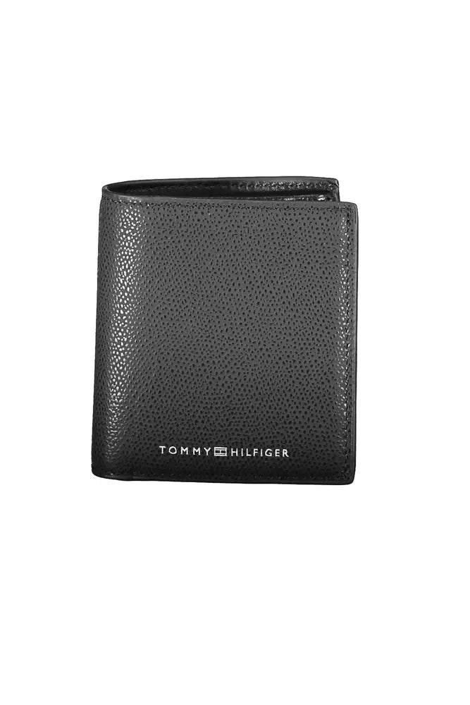 Elegant Black Leather RFID Wallet