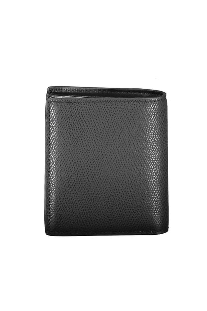 Elegant Black Leather RFID Wallet