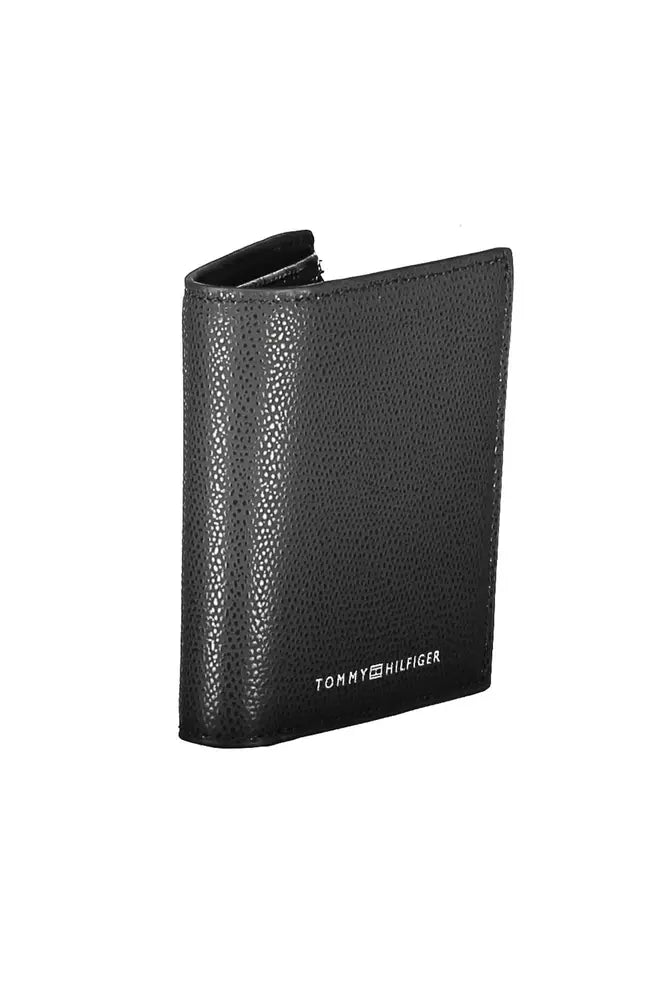 Elegant Black Leather RFID Wallet