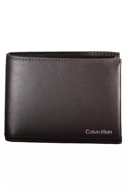 Elegant Leather Wallet with RFID Blocker