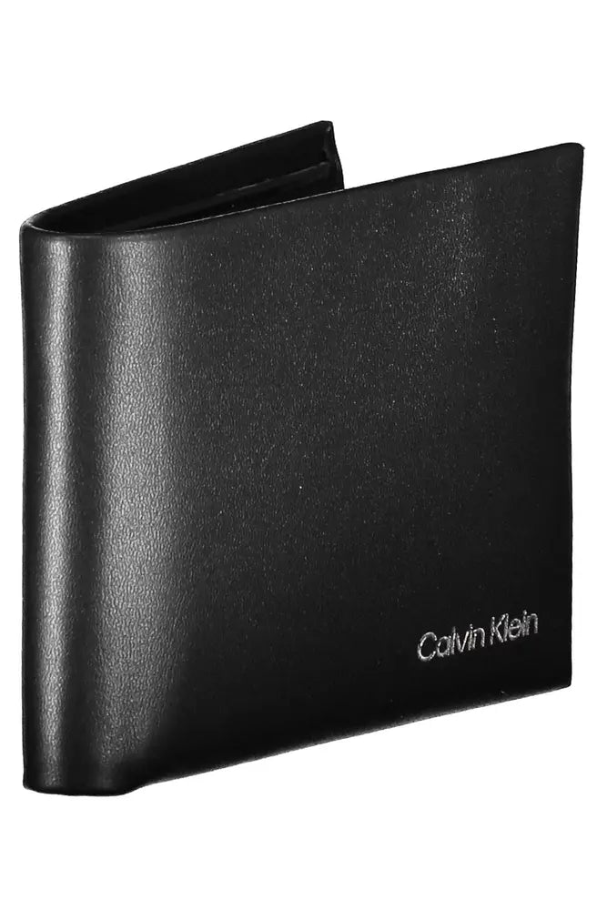 Sleek RFID-Secure Double Compartment Wallet