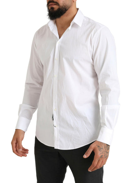 Elegant Slim Fit Cotton Dress Shirt