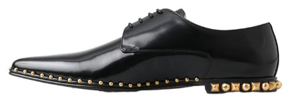 Elegant Studded Derby Formal Shoes