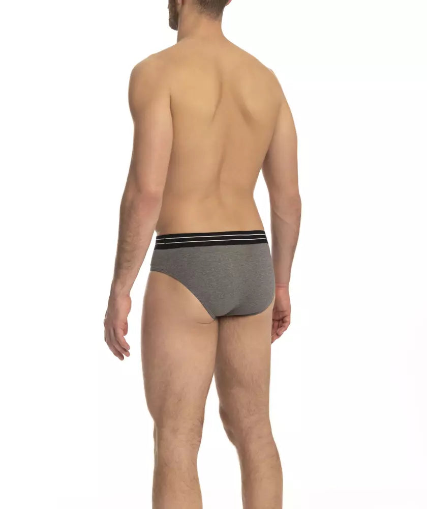 Gray Cotton Men Underwear Pack