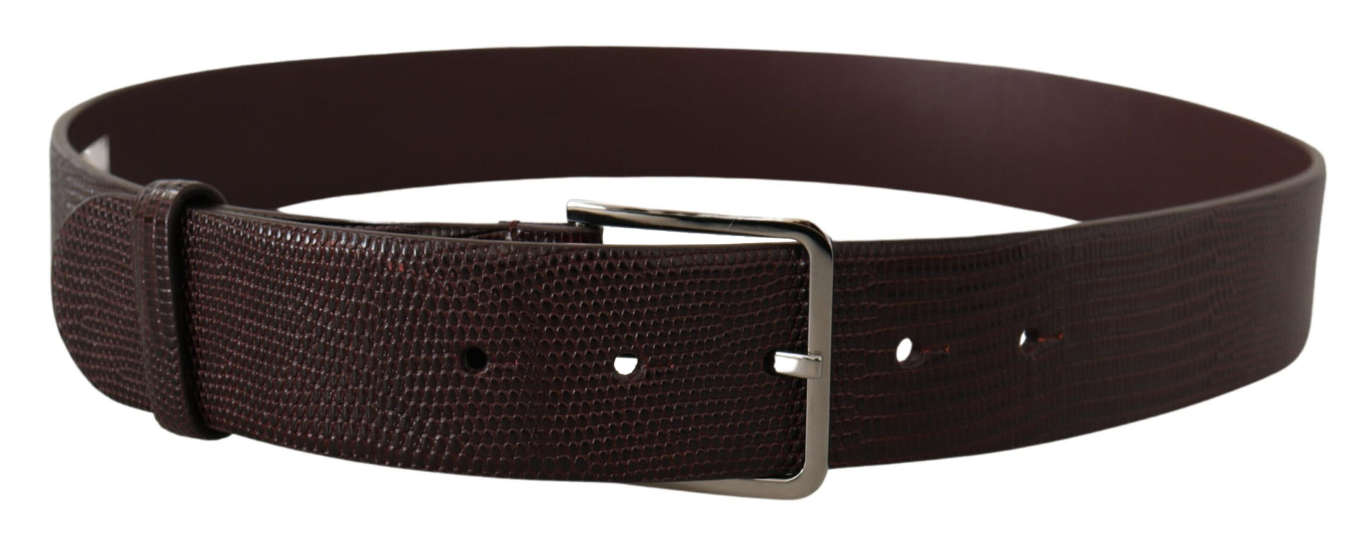 Elegant Dark Brown Leather Belt