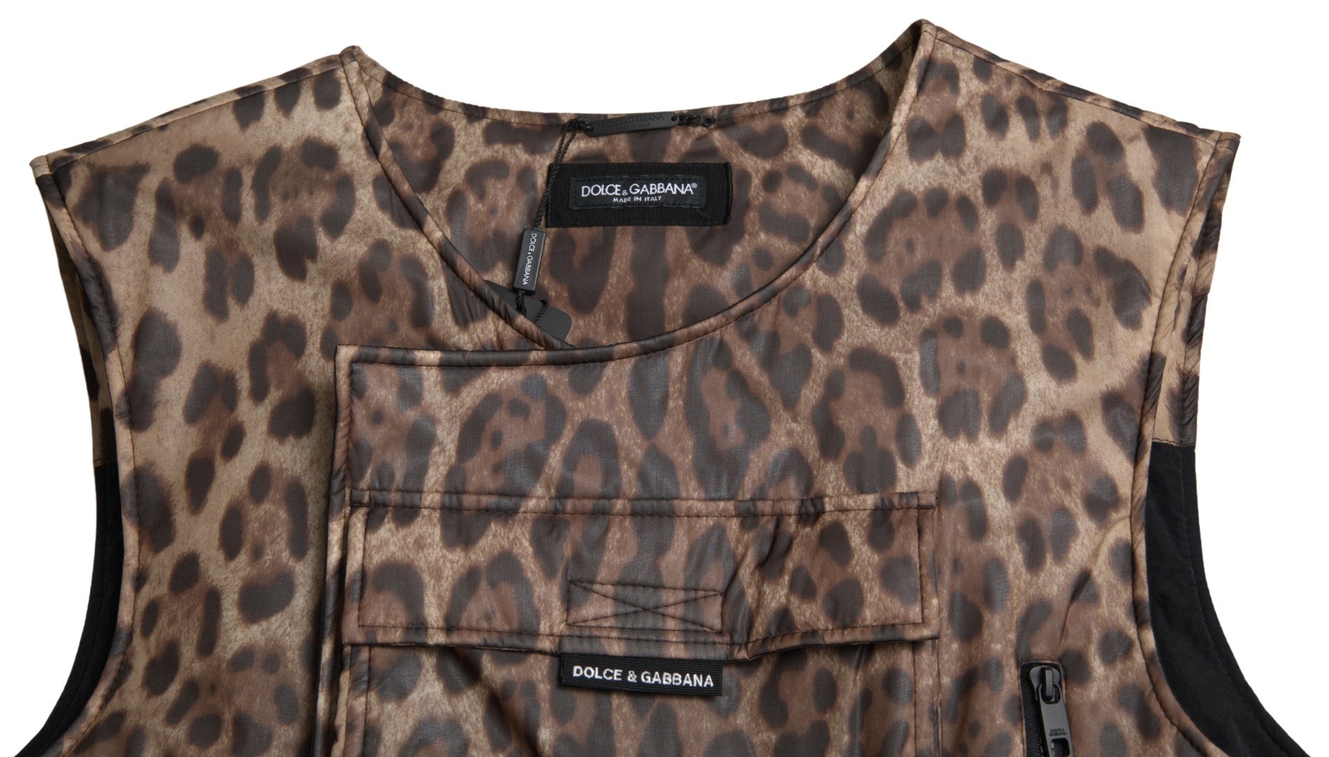 Silk Leopard Vest Exclusive Sportswear