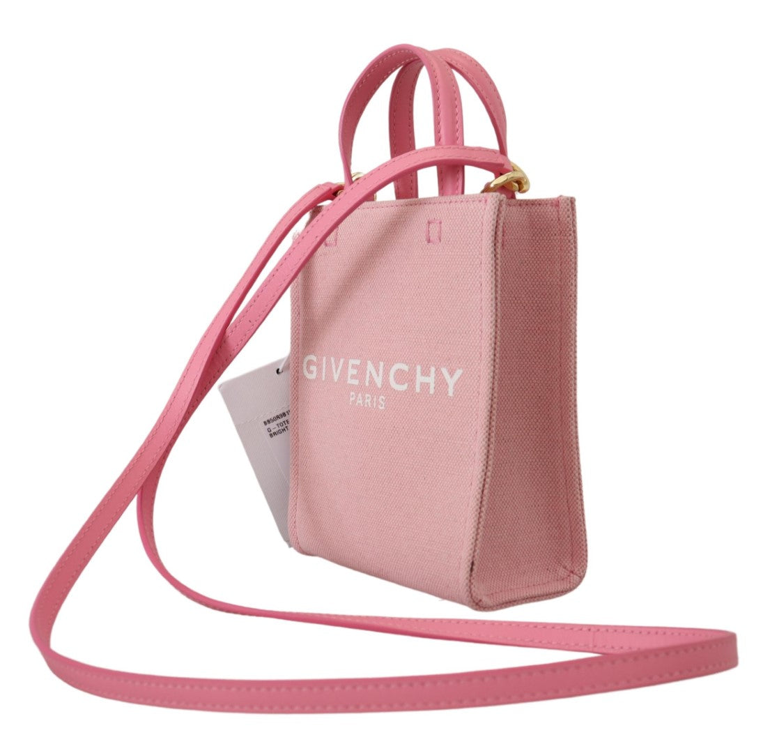 Chic Bright Pink Mini Rectangle Shoulder Bag