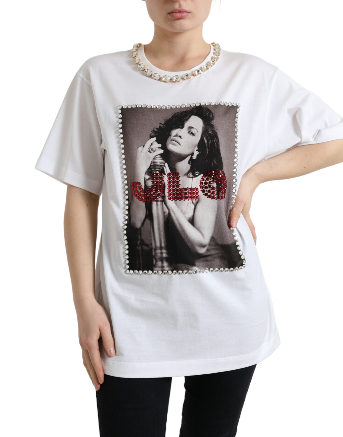 J.Lo Portrait Crystal Tee – Limited Edition