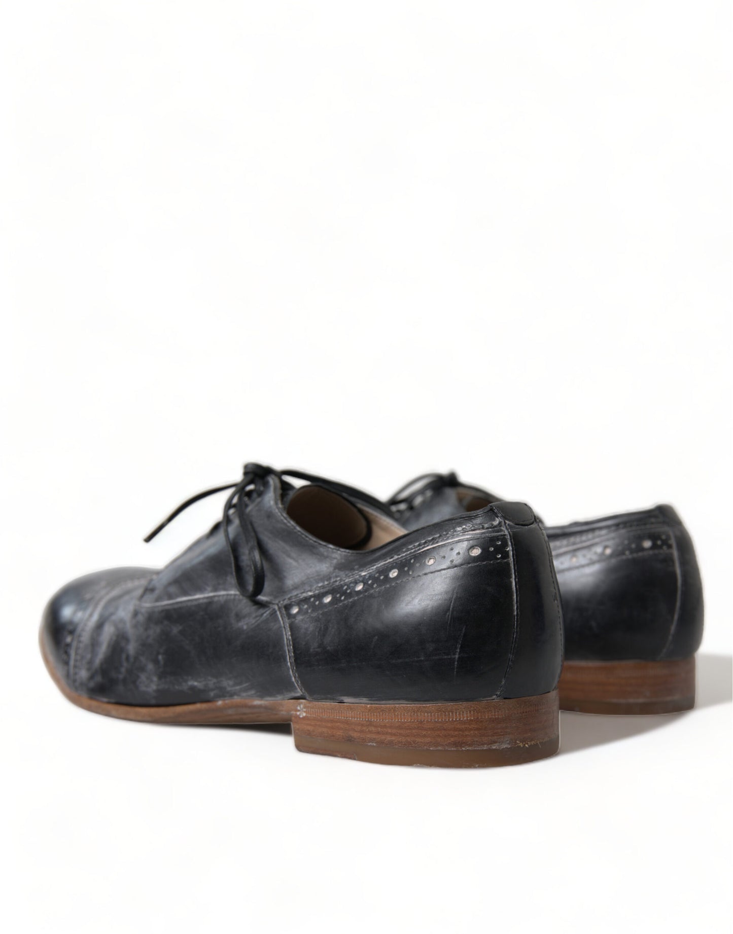 Elegant Leather Derby Dress Shoes