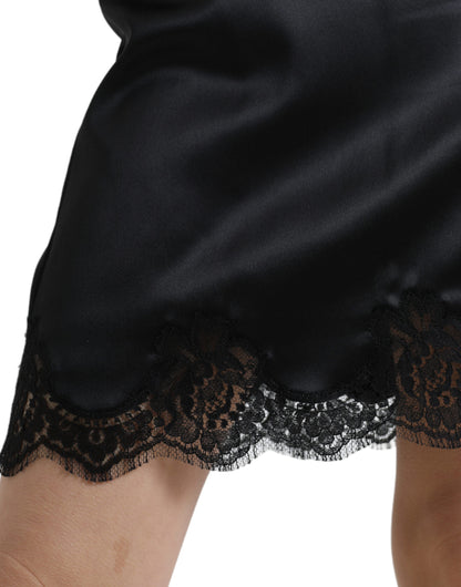 Elegant High Waist Lace Pencil Skirt