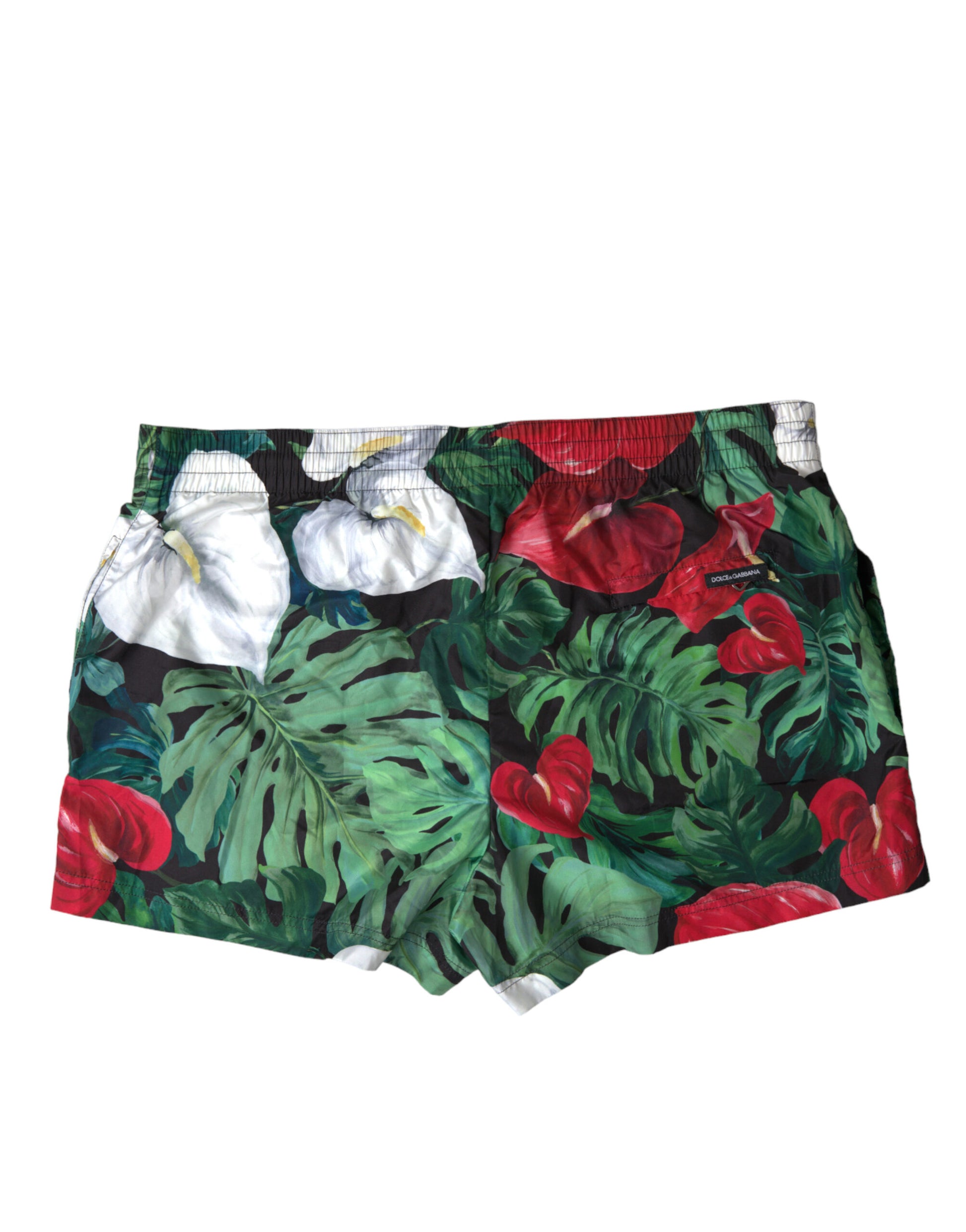 Tropical Elegance Men's Swim Trunks