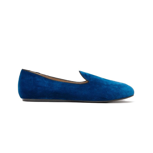Blue Velvet Unisex Loafer