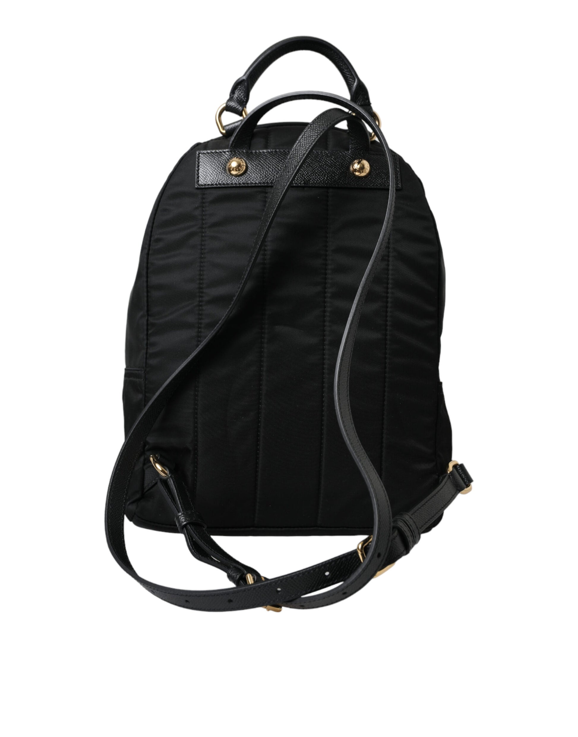 Elegant Black Gold Detail Backpack