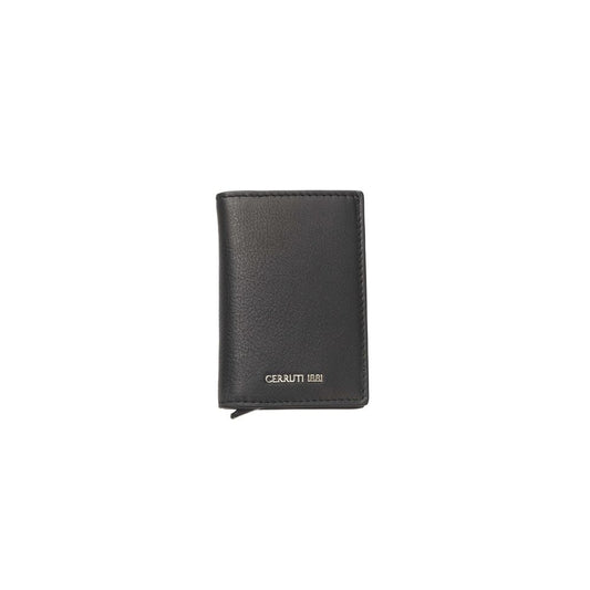 Black Leather Mens Wallet