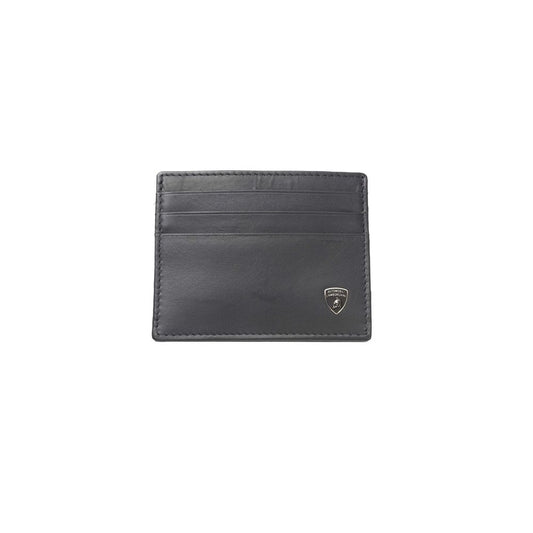 Blue Calf Leather Men Wallet